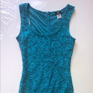 Blue Tight Fitted Dress